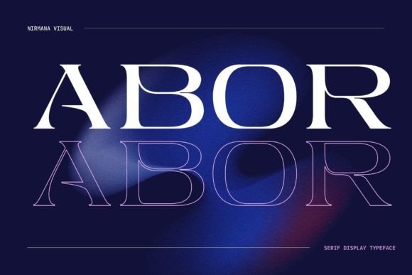 Abor: A Serif Font for Elegant Web Design