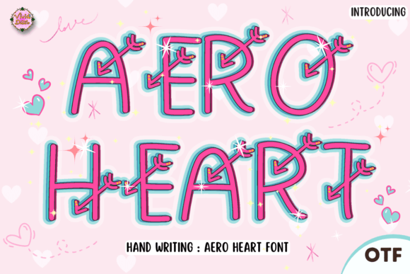 Aero Heart: A Festive Font for Impactful Design