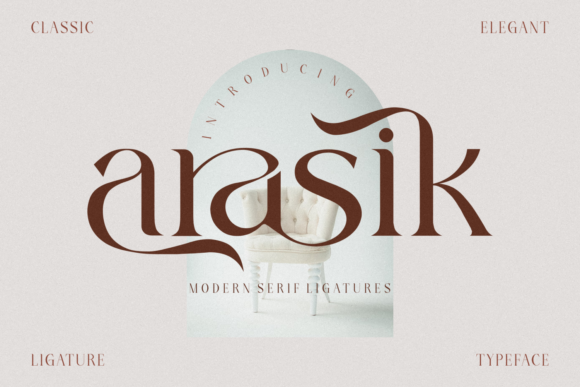 Arasik: A Stylish Serif for Business Branding