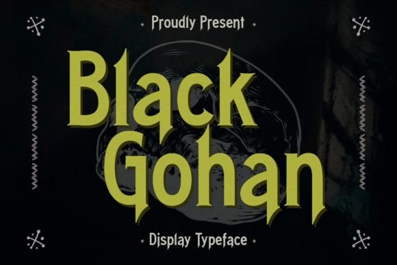 Black Gohan: A Font That Elevates Your Brand