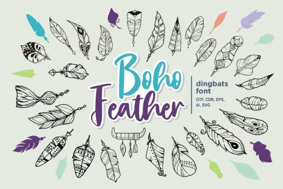Boho Feather: A Font That Elevates Your Brand