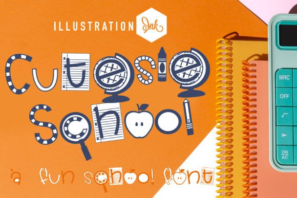 Cutesie School Font
