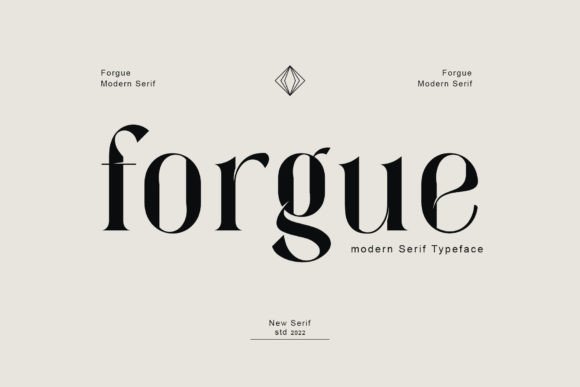 Forgue: A Timeless Serif Font