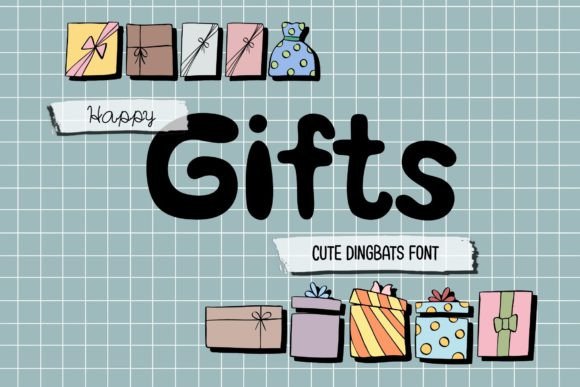 Happy Gifts Font for Web Design