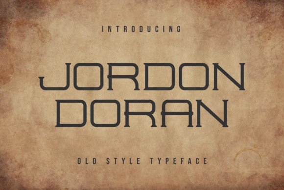 Jordon Doran Font: Elegant Serif for Craft Creations