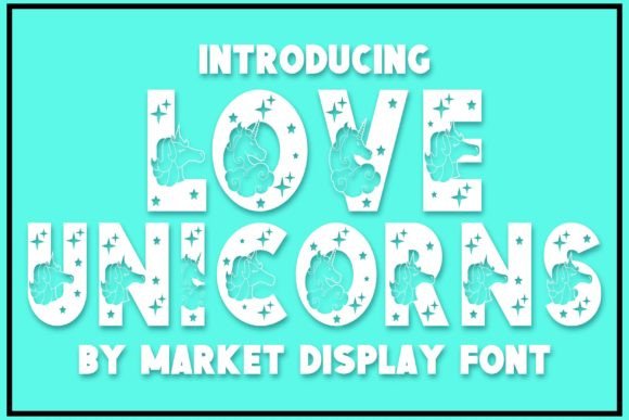 Love Unicorns Font for Creative Campaigns
