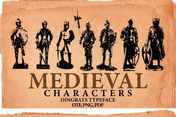 Medieval Characters Font for Business