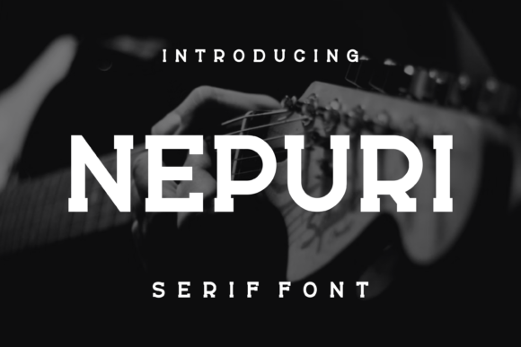 Nepuri: A Cool Serif Font for Creative Projects