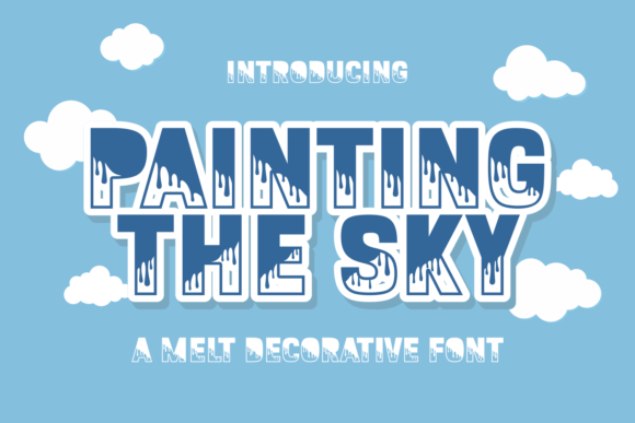 Painting the Sky: A Creative Font for Branding