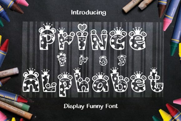 Prince Frog Alphabet Font