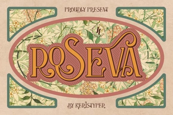Roseva: A Serif Font for Creative Branding
