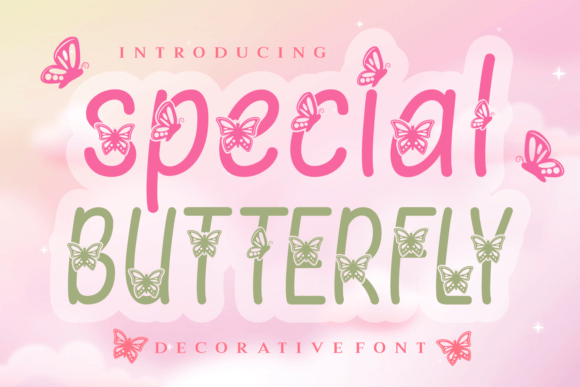 Special Butterfly Font