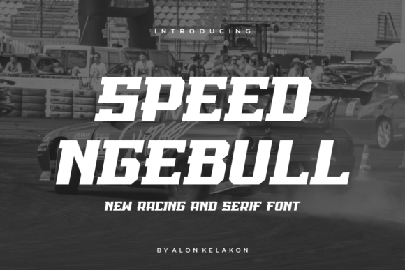 Speed Ngebull Font for Creative Projects