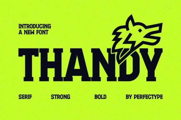Thandy: A Serif Font with Rhythm and Balance