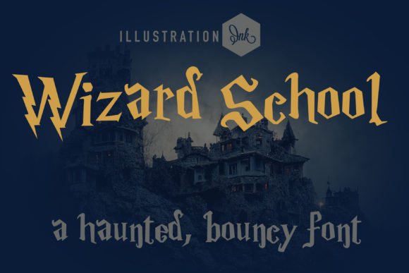 Wizard School: A Font for Magical Campaigns