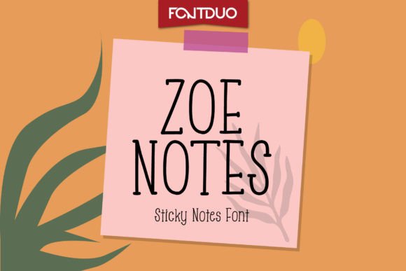 Zoe Notes: A Serif Font for Impactful Design
